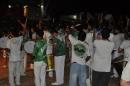 Encuentro de bateras en el galpn zumzunero
