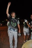 Encuentro de bateras en el galpn zumzunero