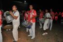 Encuentro de bateras en el galpn zumzunero