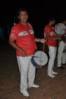 Encuentro de bateras en el galpn zumzunero