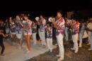 Multitudinario Ensayo de Carumb y Tradicin Juntas en La Curva