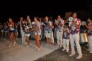 Multitudinario Ensayo de Carumb y Tradicin Juntas en La Curva