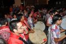 Multitudinario Ensayo de Carumb y Tradicin Juntas en La Curva