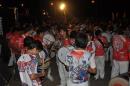 Multitudinario Ensayo de Carumb y Tradicin Juntas en La Curva