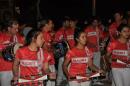 Multitudinario Ensayo de Carumb y Tradicin Juntas en La Curva