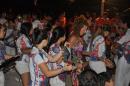 Multitudinario Ensayo de Carumb y Tradicin Juntas en La Curva