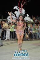 Desfile de Carumb en la pasarela del Samba
