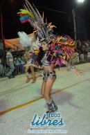 Desfile de Carumb en la pasarela del Samba
