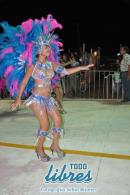 Desfile de Carumb en la pasarela del Samba