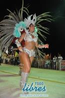 Desfile de Carumb en la pasarela del Samba