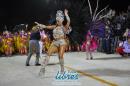 Desfile de Carumb en la pasarela del Samba