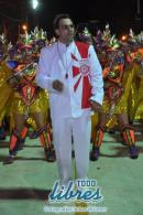 Desfile de Carumb en la pasarela del Samba