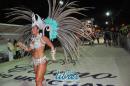 Desfile de Carumb en la pasarela del Samba