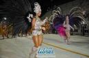 Desfile de Carumb en la pasarela del Samba