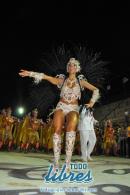 Desfile de Carumb en la pasarela del Samba