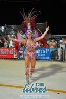 Desfile de Carumb en la pasarela del Samba