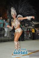 Desfile de Carumb en la pasarela del Samba