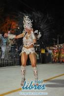 Desfile de Carumb en la pasarela del Samba