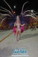 Desfile de Carumb en la pasarela del Samba