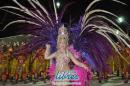 Desfile de Carumb en la pasarela del Samba