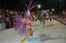 Desfile de Carumb en la pasarela del Samba