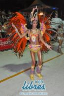 Desfile de Carumb en la pasarela del Samba