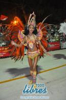 Desfile de Carumb en la pasarela del Samba