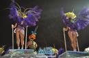 Desfile de Carumb en la pasarela del Samba