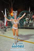 Desfile de Carumb en la pasarela del Samba