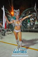 Desfile de Carumb en la pasarela del Samba