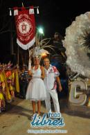 Desfile de Carumb en la pasarela del Samba