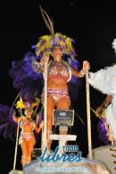 Desfile de Carumb en la pasarela del Samba