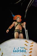 Desfile de Carumb en la pasarela del Samba