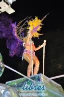 Desfile de Carumb en la pasarela del Samba