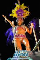 Desfile de Carumb en la pasarela del Samba