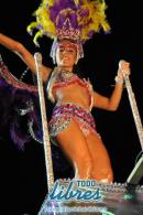 Desfile de Carumb en la pasarela del Samba