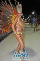 Desfile de Carumb en la pasarela del Samba
