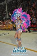 Desfile de Carumb en la pasarela del Samba