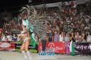 Desfile de Carumb en la pasarela del Samba