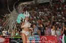 Desfile de Carumb en la pasarela del Samba