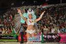 Desfile de Carumb en la pasarela del Samba