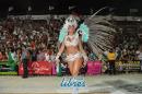 Desfile de Carumb en la pasarela del Samba