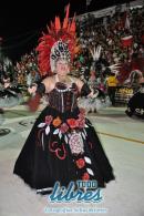 Desfile de Carumb en la pasarela del Samba