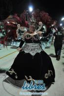 Desfile de Carumb en la pasarela del Samba