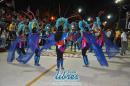Desfile de Carumb en la pasarela del Samba