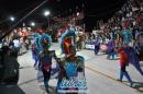 Desfile de Carumb en la pasarela del Samba