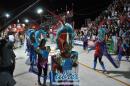 Desfile de Carumb en la pasarela del Samba