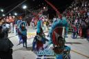 Desfile de Carumb en la pasarela del Samba