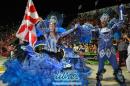 Desfile de Carumb en la pasarela del Samba