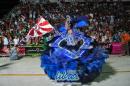 Desfile de Carumb en la pasarela del Samba